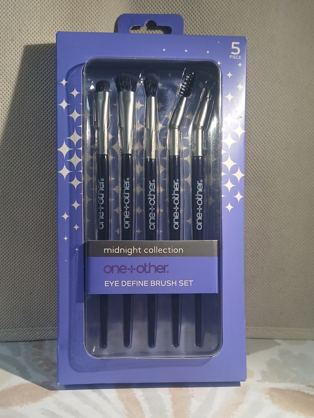 Midnight Collection Purple Eye Define Brush Set - 5 Piece